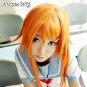 Ore no Imouto ga Konna ni Kawaii Wake ga Nai Long Wavy Orange Anime Cosplay Wig