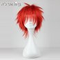 Kuroko no Basuke Seijuro Akashi Red Short Layered Cosplay Anime Hair Wig