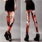 Orange Stylish Camouflage Camo Trend Legging jeggings Tights Pants Women Gift