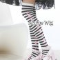 Lolita Maid Black / Brown Sweet Thigh-High Stockings Costume Socks Women Gift