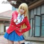 K-on! Tsumugi Kotobuki Long Wavy Style Light Blonde Anime Cosplay Hair Full Wig