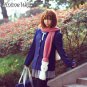 K-on! Yui kirasawa Medium Anime Straight Cosplay Brown Women Girl Hair Wig