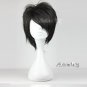 Arcana Famiglia Jolly Black Short Layered Anime Cosplay Hair Wig + Wig Cap