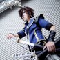 Sengoku Basara2 masamue date Short Layered Dark Brown Anime Stylish Cosplay Wig
