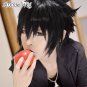 Sasuke Uchiha Short Layered Stylish Anime Black Cosplay Hair Full Wig