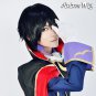Code Geass Lelouch Lamperouge Black Men Boy Anime Cosplay Layered Style Hair Wig