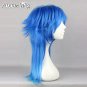 Dramatical Murder Seragakiaoba Mixed Blue Long Layered Cosplay Party Hair Wig