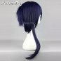 Dramatical Murder koujaku Dark Blue Long Layered Anime Cosplay Full Hair Wig