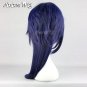Dramatical Murder koujaku Dark Blue Long Layered Anime Cosplay Full Hair Wig