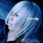 Final Fantasy Kadaj Medium Wavy Silver Grey Unisex Cosplay Wig Halloween Gift