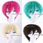 Lan Kwai Paladin 3 Solanum nigrum 80cm Long Blue Wavy Lady Halloween Cosplay Wig