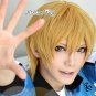 Kuroko no Basuke Kise Ryota Fashion Yellow Blonde Layered Unisex Cosplay Wig NEW