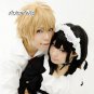 Kaichou wa Maid-sama Usui Takumi Yellow Blonde Short Layered Anime Cosplay Wig