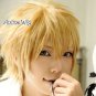 Kaichou wa Maid-sama Usui Takumi Yellow Blonde Short Layered Anime Cosplay Wig