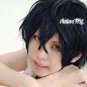 Tonari no Kaibutsu-kun Yoshida Haru Short Layered Black Anime Cosplay Hair Wig