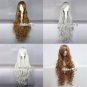 90cm Long Curly Stylish Anime Women Girl Fashion Cosplay Hair Full Wig Halloween