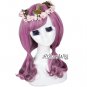 Halloween Cosplay Wig Fuchsia Long Curly Anime Lolita Anime Hair With Wig Cap