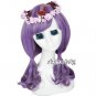 Stylish Mixed Purple Long Lolita Curly Style Anime Halloween Cosplay Hair Wig