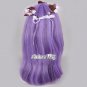 Stylish Mixed Purple Long Lolita Curly Style Anime Halloween Cosplay Hair Wig