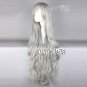 Dark Grey Long Curly Style Anime Women Girl Fashion Cosplay Hair Wig Halloween
