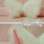 Fashion Black / White / Leopard / Green Clip In Cosplay Hair Clip Cat Ears