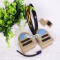 Vocaloid Luka Anime Golden and Blue Cosplay Earphone Headphone Hair Accessory