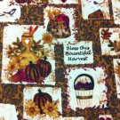BTY Bless this Harvest Autumn Cotton Fabric- By the Yard Sewing Craft Supplies