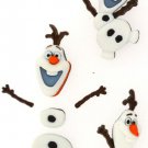 Olaf Snowman Plastic Buttons Novelty Buttons/Sewing supplies/DIY craft supplies/