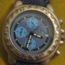 AMAZING BLUE DIAL STEFANEL WATER RESISTANT 50M DATE GENTS WATCH