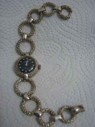 RARE VINTAGE GIGANDET STERLING SILVER LADIES WATCH SWISS