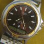 CASIO AW-117 ALARM CHRONOGRAPH DOUBLE TIME ZONE WATCH JAPAN