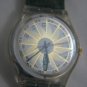 STUNNING GOLDEN BEAMS SWATCH DAY DATE WATCH 1992 SWISS