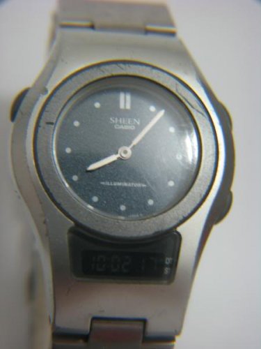 SHEEN CASIO 2325 SHN-100 ILLUMINATOR WATCH