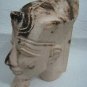 VINTAGE PHARAON HEAD CARVED STONE EGYPT
