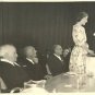 SARAH CHURCHILL & BEN GURION AT TECHNION HAIFA 1958