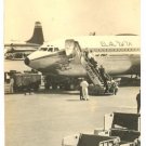 EL AL PLANE AIRPORT BOEING 707 REAL PHOTO PC 1950'S