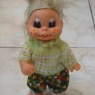 FUNNY KID WITH TURNING HEAD IN KNITTED JERSEY TOY1960'S
