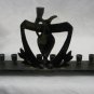 GORGEOUS MIRACULOUS OIL JUG BRASS HANUkKAH LAMP 1950'S