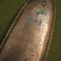 BEAUTIFUL ENGRAVED CURLY PATTERN ISRAEL BRASS TRAY