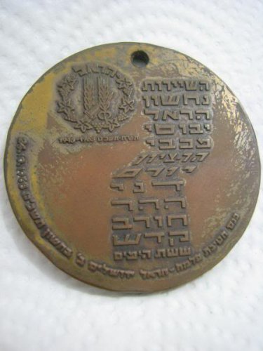 1948-1967 IDF HAREL PALMACH ARMOR BRIGADE MEDAL ISRAEL