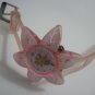 VINTAGE FLOWER QUARTZ WATCH WITH FLOWER SECOND HAND