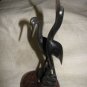 STORKS Vintage Russian Hand carved Horn figurines