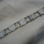 Rare Artwork Filigree Silver Bracelet Israel 1950's