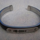 FISH SKELETON ~ STAINLESS STEEL MEDICAL MB BRACELET