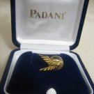 "Wings" Original PADANI 18k Gold Tie Tack Pin Israel