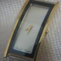 GORGEOUS LONG DANISH DESIGN BLACK & GOLD LADIES WATCH