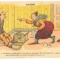 FRENCH "CHEATING HUSBAND" COMICAL CARICATURE PC