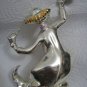FUNNY WAITER Sterling Silver Enamel Figurine Israel