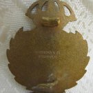SWEDISH "THREE CROWNS" SPORRONG & CO STOCKHOLM BROOCH MEDAL