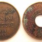 1 MIL 1939 & 5 MILS 1944. ISRAEL, PALESTINE, VINTAGE COINS